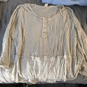 Free People Long sleeve tee